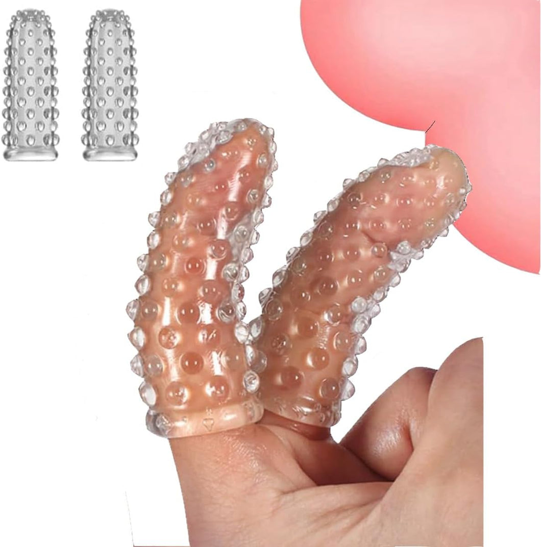 2 preservativos para dedos