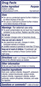 TheraTears Gotas lubricantes para terapia ocular extra seca para ojos secos A24