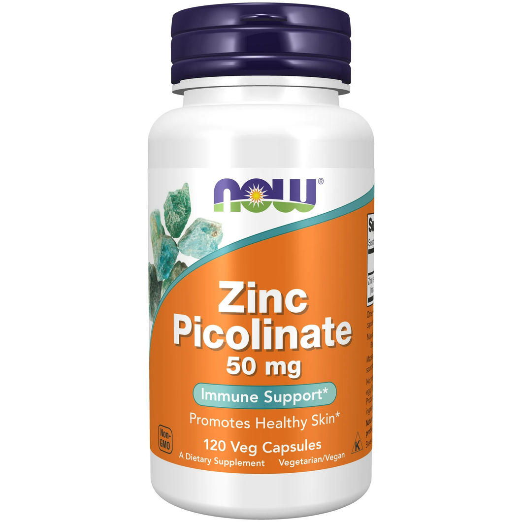 Picolinato de zinc 50 mg, 120 cápsulas