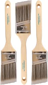 Pro Grade Juego de pinceles de pintura, paquete de 3, LN23