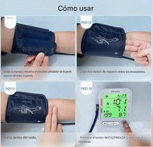 Cargar imagen en el visor de la galería, Monitor de presión arterial para uso doméstico, automática recargable ⚡
