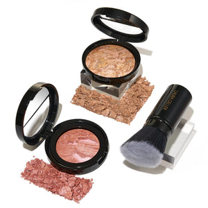 Base de maquillaje iluminadora en polvo, tamaño mediano a21