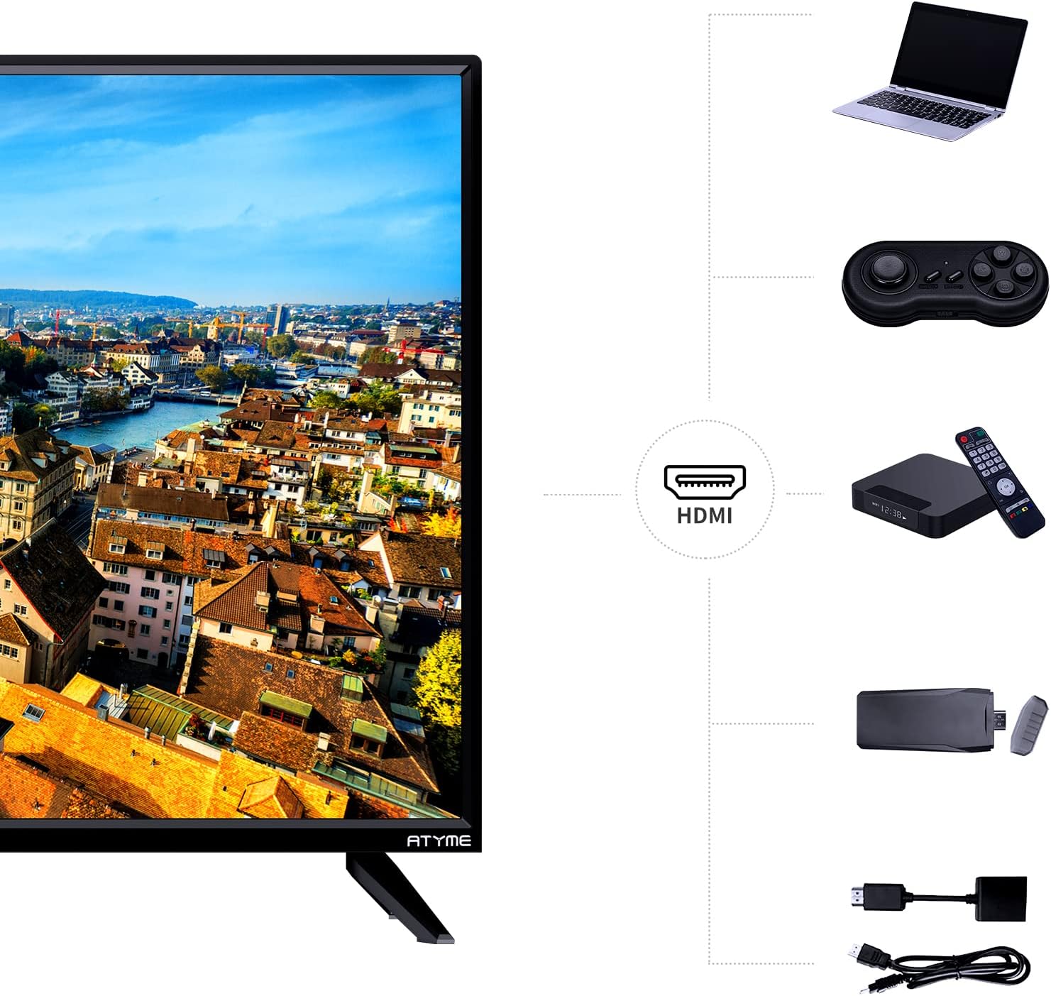  TCL 40S325 TV inteligente de 40 pulgadas 1080p Smart