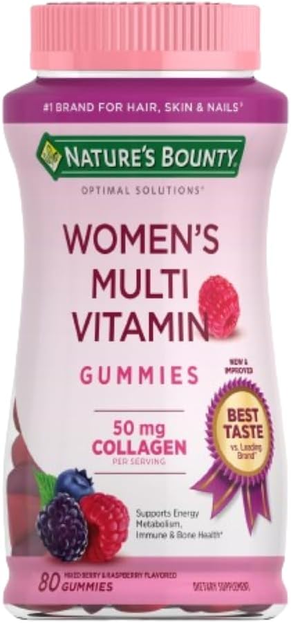 Gomitas de Cabello, piel y uñas con biotina y colágeno