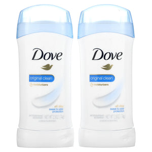 Desodorante antitranspirante Dove, Fragancia original, 2.6 oz