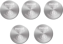 Cargar imagen en el visor de la galería, Maxell Micro Lithium Cell CR2032 (paquete de 5 baterías)
