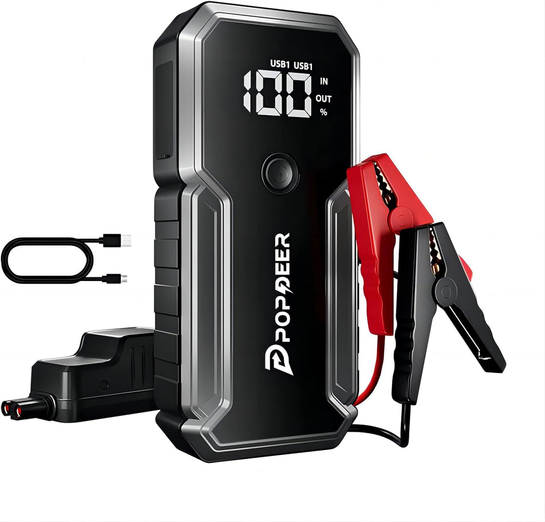 Arrancador de batería de 2500 A, portátil