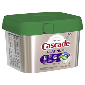 Cascade Platinum Detergente para lavavajillas 45 unidades
