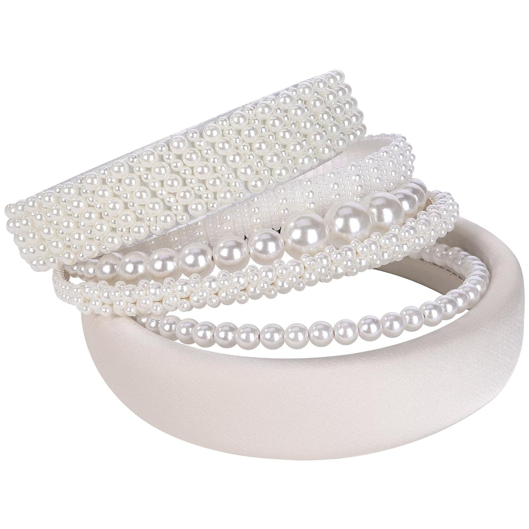 Diademas de perlas para mujer