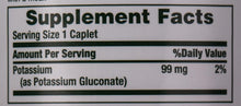 Cargar imagen en el visor de la galería, Potasio 99mg- 100 tabletas
