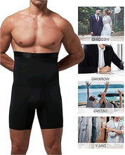 Cargar imagen en el visor de la galería, Pantalones cortos de control de abdomen para hombre
