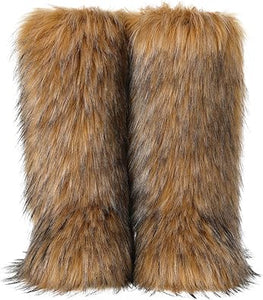 CELNEPHO Botas de piel para mujer