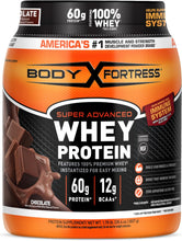 Cargar imagen en el visor de la galería, Body Fortress Super Advanced Whey Protein Proteína de suero en polvo, 2 lb
