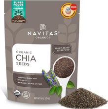 Cargar imagen en el visor de la galería, Navitas Organics Semillas de chía (8oz)
