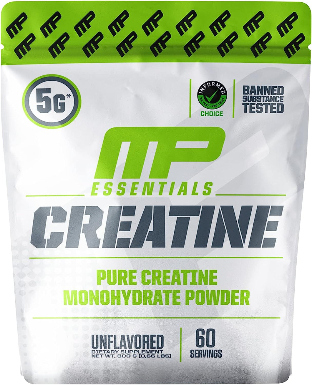 Creatina micronizada, 60 porciones, 10.66 libras