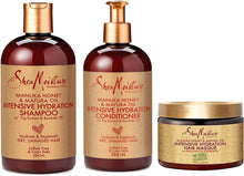 Cargar imagen en el visor de la galería, Conjunto de 3 hidratantes intensivos de miel de manuka y aceite de mafura de Shea Moisture
