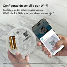 Cargar imagen en el visor de la galería, Detector de humo inteligente, aplicación Ring habilitada para notificaciones en tiempo real
