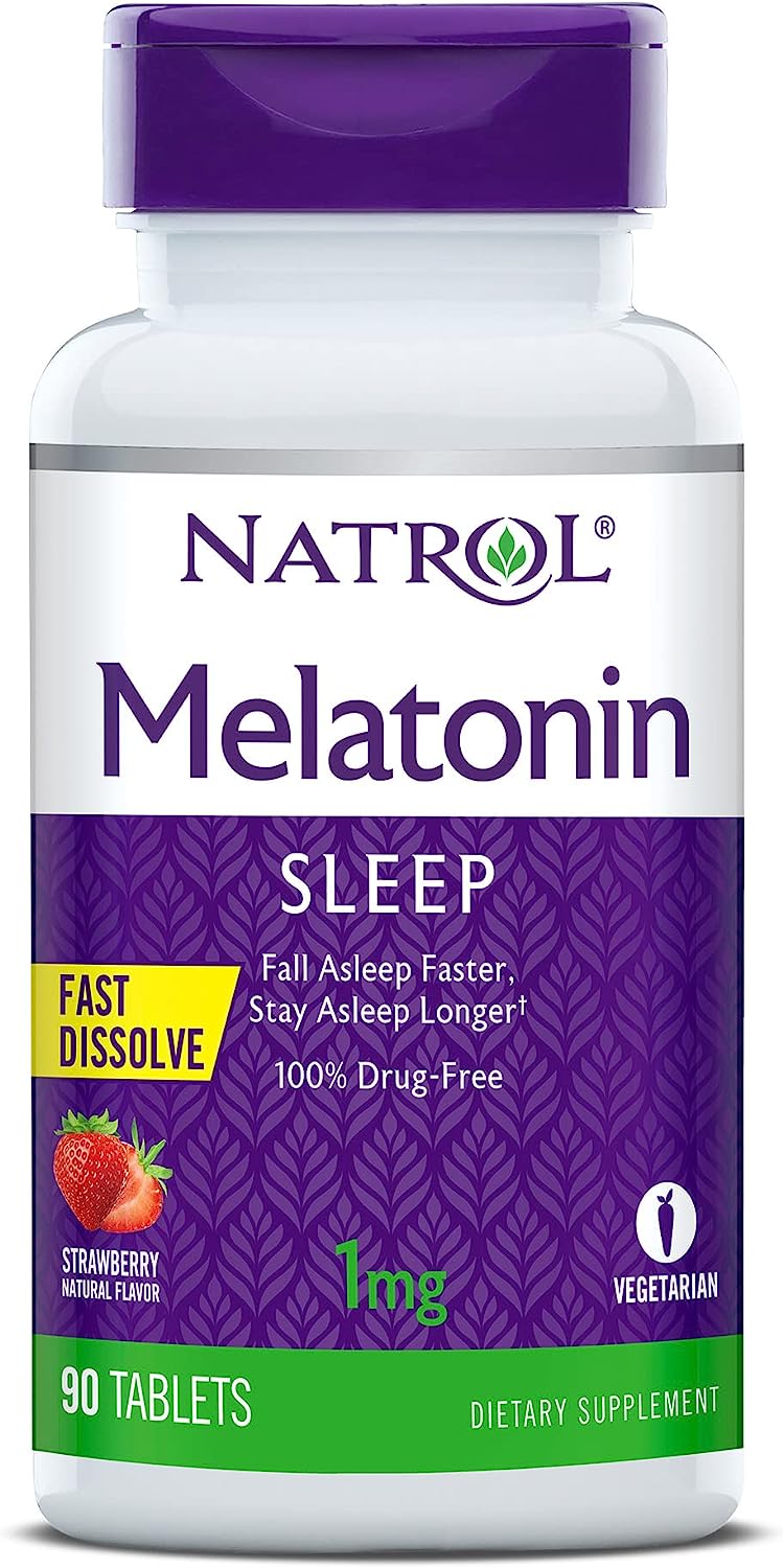Tabletas de melatonina de disolución rápida | 1 mg