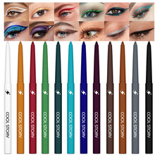 Cargar imagen en el visor de la galería, Juego de 12 delineadores mates líquidos para ojos

