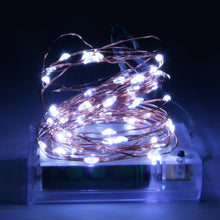 Cargar imagen en el visor de la galería, Guirnalda de Luces LED Decorativas para Navidad 16 pies con baterias
