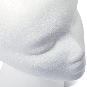 Cabeza de maniquí de espuma