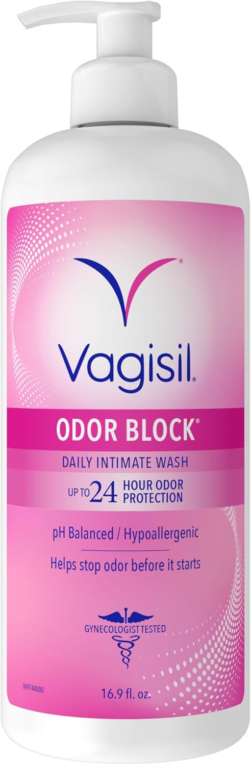 Vagisil Lavado femenino para la higiene de la zona íntima, bloque de olor a24