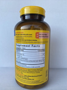 Vitamina C masticable 500 mg