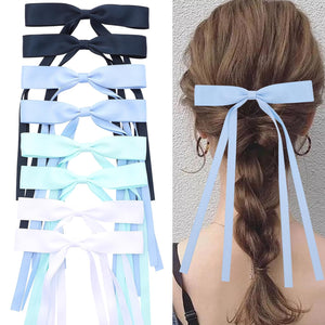 Lazos para el pelo con colas largas, a22 clips y pasadores para accesorios de mujer