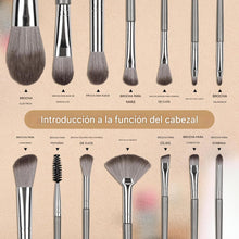 Cargar imagen en el visor de la galería, Juego de 14 brochas de maquillaje
