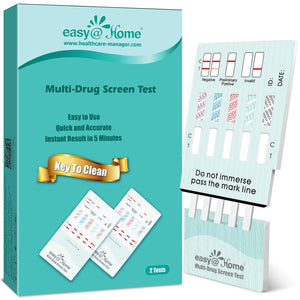 Kit de prueba drogas de orina de 10 paneles