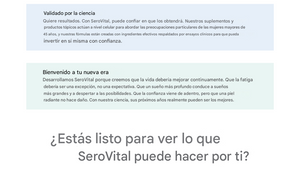 Suplementos antienvejecimiento para mujeres
