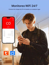 Cargar imagen en el visor de la galería, Detector de Monóxido de Carbono Inteligente, Alarma de CO Wi-Fi Nano

