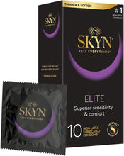 Cargar imagen en el visor de la galería, Condones SKYN Elite lubricados ultra finos
