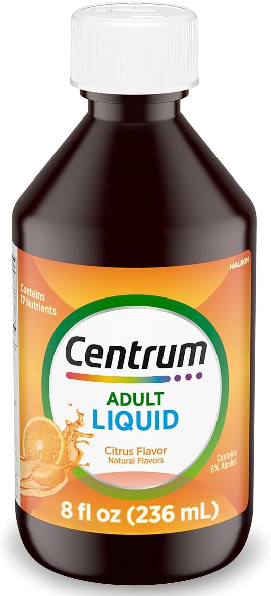 Centrum Multivitamínico líquido para adultos, suplemento
