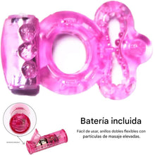 Cargar imagen en el visor de la galería, Anillo vibrador para el pene con bala
