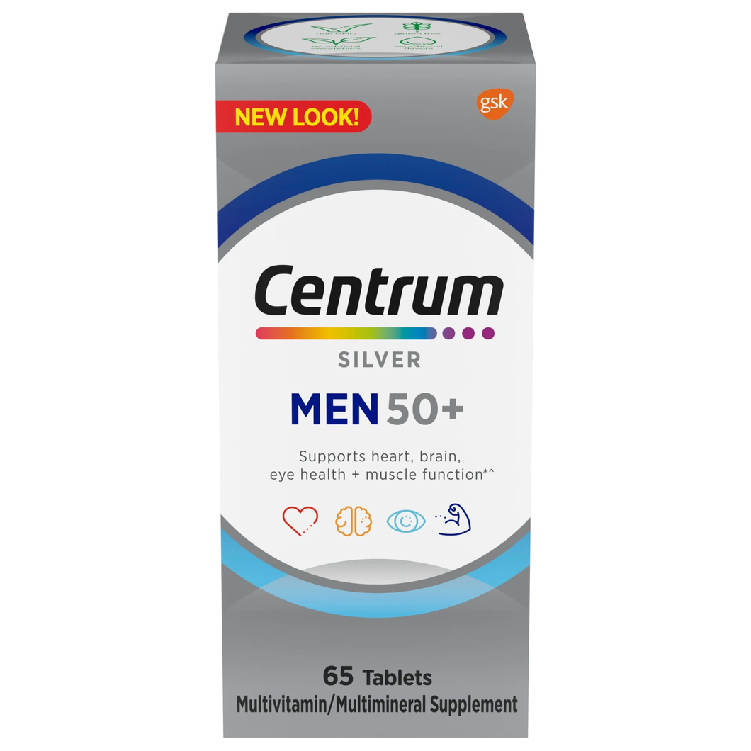 Centrum Silver para hombres mayores de 50+ años