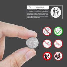 Cargar imagen en el visor de la galería, Batería de litio LR44 1.5v
