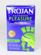 Cargar imagen en el visor de la galería, Trojan Extended Condones lubricados Control Climax
