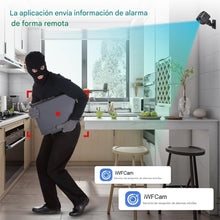 Cargar imagen en el visor de la galería, Cámara espía, WiFi, cámara inalámbrica, 100 días de duración en espera
