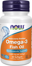 Cargar imagen en el visor de la galería, NOW Suplementos, Omega-3 1,000mg
