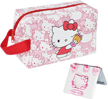 Cargar imagen en el visor de la galería, Bolsa de cosméticos de viaje, bolsa de cosméticos de dibujos animados A22 de gran capacidad,
