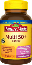 Cargar imagen en el visor de la galería, Multivitamina para mujeres mayores 50+ años
