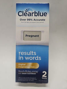 Pruebas de embarazo digitales Clearblue