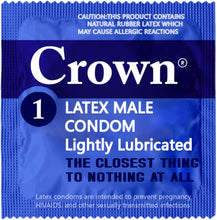 Cargar imagen en el visor de la galería, Crown Condones — 500 unidades — Preservativos de látex lubricado — 500 unidades A24
