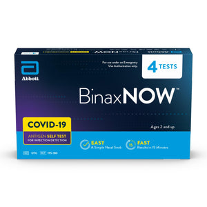 BinaxNOW Autoprueba de antígeno COVID-19 a24