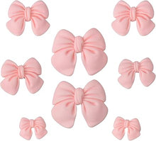 Cargar imagen en el visor de la galería, Encantos brillantes para zapatos, decoraciones de zapatos para mujer, cadenas de perlas, accesorios de zapatos rosados a22, dijes de flores para zapatos, estilo propio
