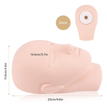 Cargar imagen en el visor de la galería, Cabeza de maniquí para entrenamiento de prácticas de maquillaje
