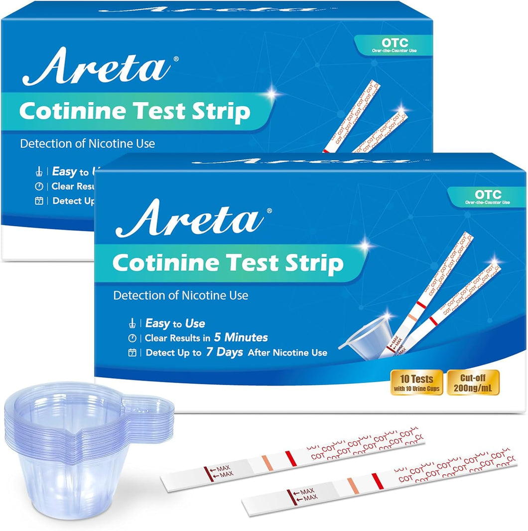 Areta Inicio Tira de prueba de nicotina: Detectar tabaco de nicotina A19