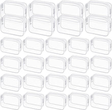 Cargar imagen en el visor de la galería, Bolsas transparentes para cosméticos,  7.1 x 4.7 x 2.4"

