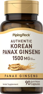 Cápsulas de ginseng coreano  a24